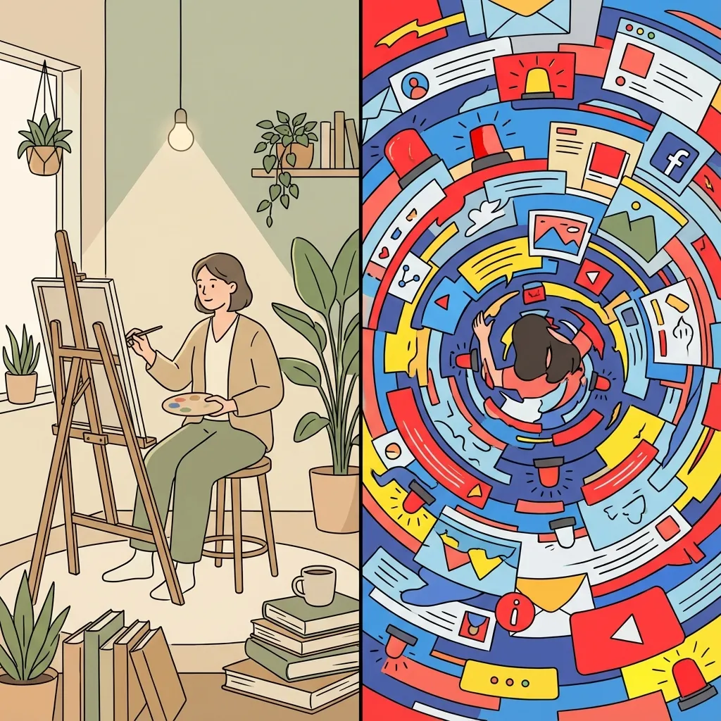 AI 시대의 생존 전략: 도파민 디톡스와 딥 워크(Deep Work)